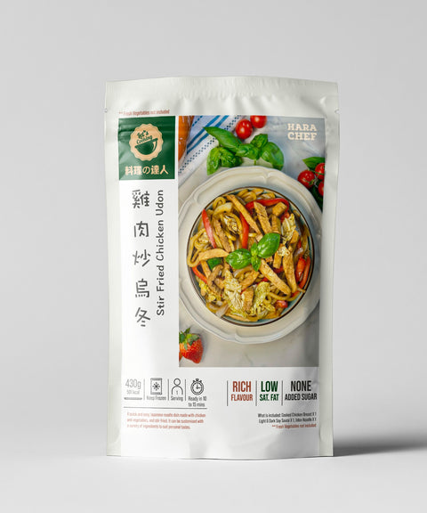 Stir Fried Chicken Udon